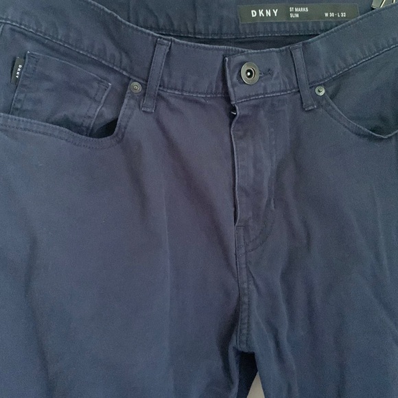 DKNY Men’s St. Marks Slim Fit Pants - Picture 3 of 5